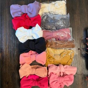 14 Colorful Bow Headbands